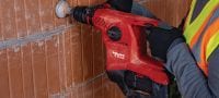 TE 30-22 Cordless rotary hammer Powerful cordless SDS Plus (TE-C) rotary hammer with Active Vibration Reduction and Active Torque Control for concrete drilling and chiselling (Nuron battery platform) Applications 4