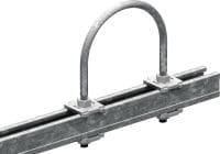 MP-UB U-Bolt (metric) Galvanized U-bolt for universal piping applications