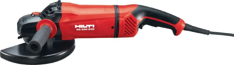 AG 230-24D Angle grinder 2400W angle grinder with dead man’s switch, rotatable grip and long-lasting carbon brush, for discs up to 230 mm