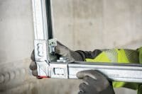 MQN-C Galvanized channel connector for joining any elements with a butterfly opening Applications 6