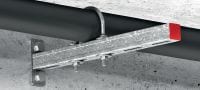 MP-UB U-Bolt (metric) Galvanized U-bolt for universal piping applications Applications 1