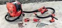 HVU2 Anchor capsule Ultimate-performance foil adhesive capsule for heavy-duty anchoring in concrete with Hilti chiseled tip HAS-U rods (sold separately). Applications 3