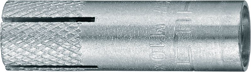 HKV Drop-in anchor (metric) Economical manual-set drop-in anchor in metric standard sizes (without lip)