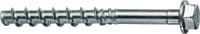HUS4-H Screw anchor High performing hexagonal head screw anchor for fastening to concrete and masonry (carbon steel)