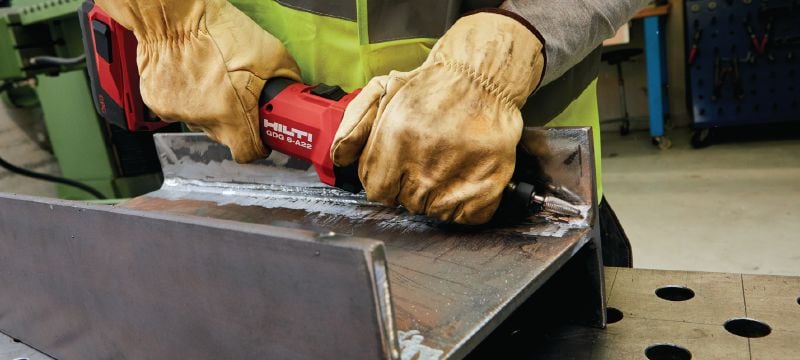 Image 5 of 7: GDG 6-A22 Cordless die grinder Variable-speed cordless die grinder with high-performance brushless motor for metal fabrication and architectural metalwork Applications 1