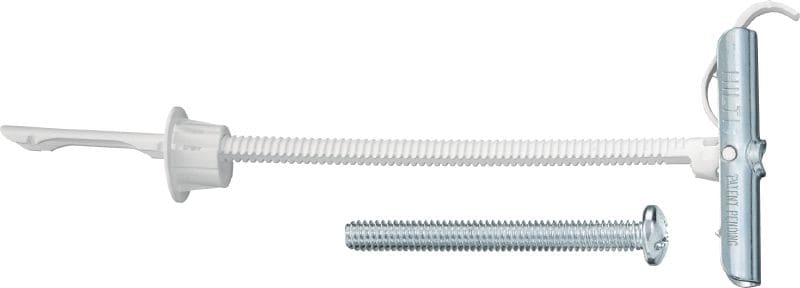 HTB-2 Toggle bolt Economical toggle bolt hollow wall anchor for fastening heavier loads to concrete blocks, masonry and drywall