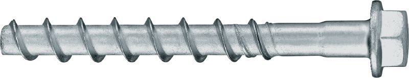 HUS2-H Concrete Screw Anchor Premium-performance screw anchor for quicker permanent and temporary fastening in concrete (carbon steel, hex head)