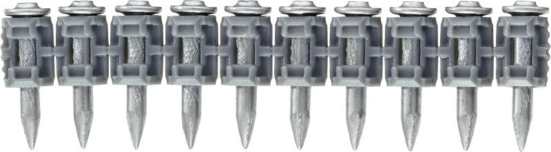 X-GN MX Concrete nails (collated) Collated nails for fastening to concrete and other base materials using the GX 120 gas nailer