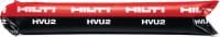 HVU2 Anchor capsule Ultimate-performance foil adhesive capsule for heavy-duty anchoring in concrete with Hilti chiseled tip HAS-U rods (sold separately).