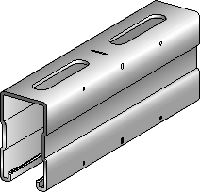 MQ-72-F C-Channel profile Hot-dip galvanized (HDG) C-Channel profile for medium-duty applications