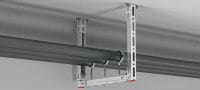 MQN-C Galvanized channel connector for joining any elements with a butterfly opening Applications 1