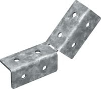 MT-AB-LL2 45 OC 45-degree angle bracket 45-degree angle bracket for bracing MT-40 and MT-50 strut channel structures, for outdoor use with low pollution