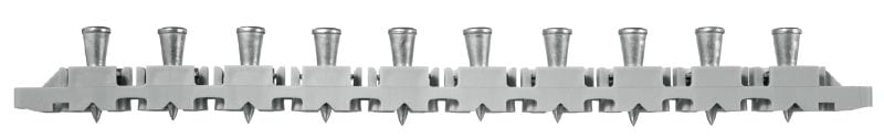 X-ENP MXR Metal deck fasteners (collated) Collated nails for fastening metal decks to steel structures with stand-up powder-actuated nailers