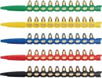 6.8/18 M10 Clean-Tec powder cartridges (long) Collated .27 caliber long Clean-Tec cartridges for use with powder-actuated nailers for fastening metal decks