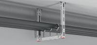 MQN-C Galvanized channel connector for joining any elements with a butterfly opening Applications 2