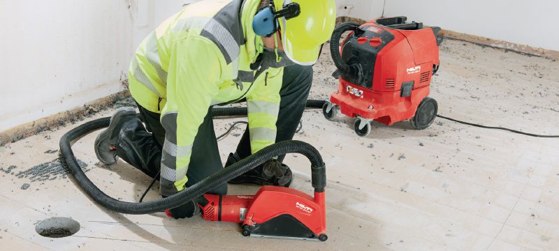 AG 230-24D Angle grinder 2400W angle grinder with dead man’s switch, rotatable grip and long-lasting carbon brush, for discs up to 230 mm Applications 1